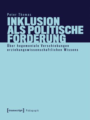 cover image of Inklusion als politische Forderung